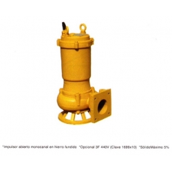 Bomba Sumergible para Agua Sucia Modelo: WQK48-30-7.5