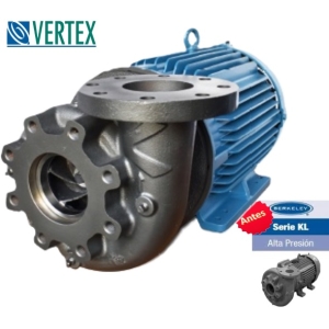 Motobomba Centrífuga Vertex V2 1/2L V11511N de 20 HP 3 Fases 3450 RPM | Reemplazo Berkeley K2 1/2L C11511N