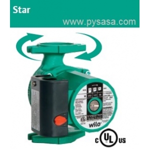Circulador de Rotor Húmedo Wilo Star S 17 FX, 1/10 HP, 1 Velocidad, 115V