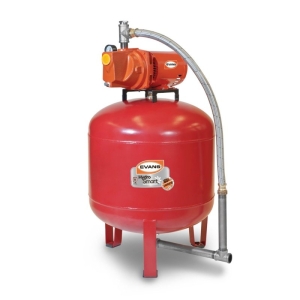 Equipo Hidroneumático Evans EAJ100-150VE Bomba JET 1 HP Tanque 150L