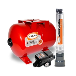 Sistema Hidroneumático Sumergible Evans EPSSX1050-025 1/2 HP 24L