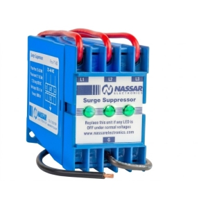 Supresor de Picos Nassar Electronics PD-300 | Protector de Descargas Eléctricas Monofásico 120/220V